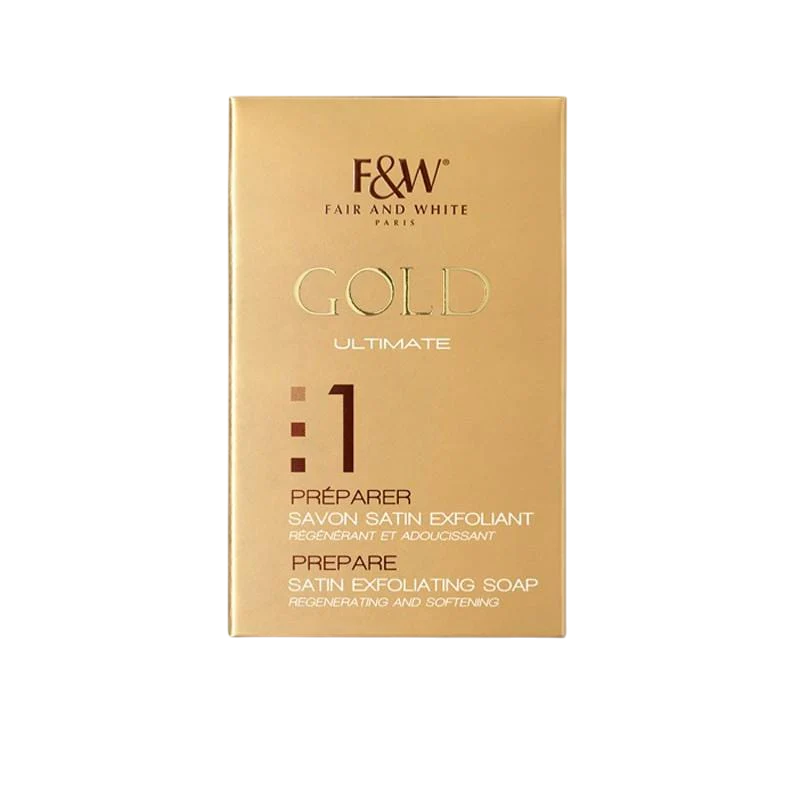 F&amp;W - GOLD - Satin Exfoliating Soap 200gr